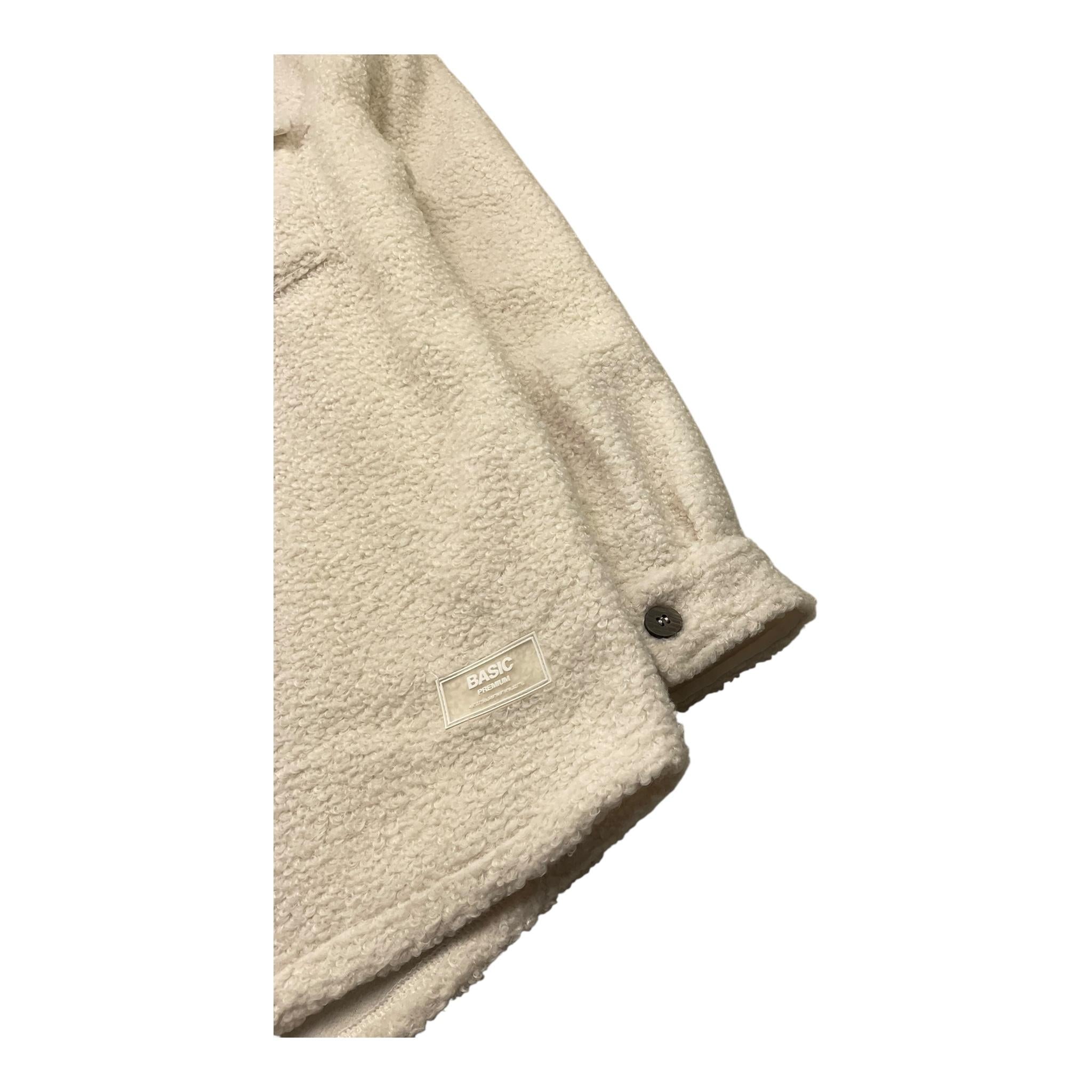 PAOLO PECORA camicia teddy tinta unita manica lunga Panna per Bambino PP3829 PANNA PAOLO PECORA