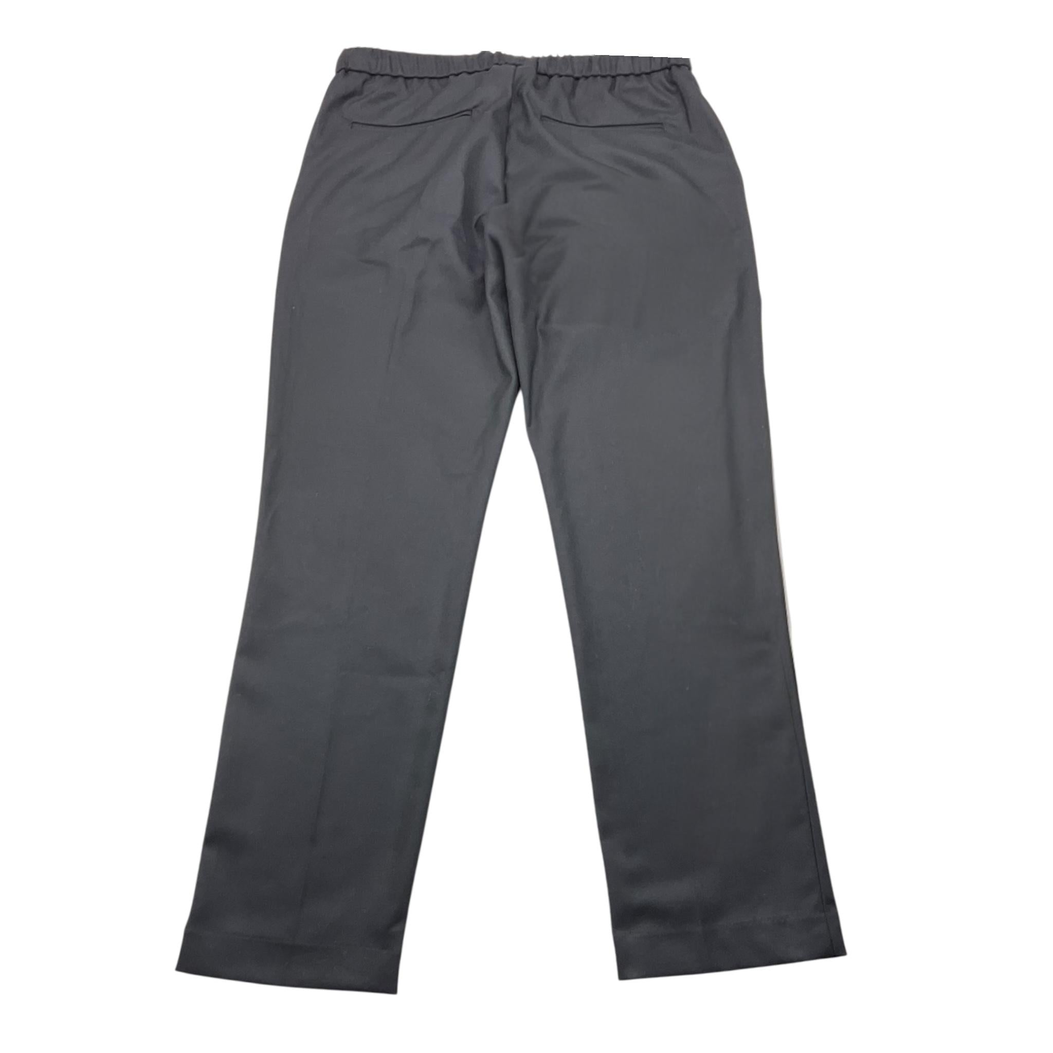 I'M BRIAN pantalone tinta unita con elastico in vita Nero per Bambino PA2656J NERO I'M BRIAN