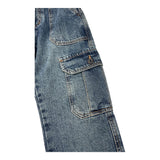 ROY ROGER'S jeans tinta unita con girovita regolabile Blu per Bambino RA142 BLU ROY ROGER'S
