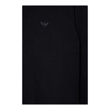 EMPORIO ARMANI maglia girocollo tinta unita con logo Blu per Bambino 8N4MA1 BLU EMPORIO ARMANI
