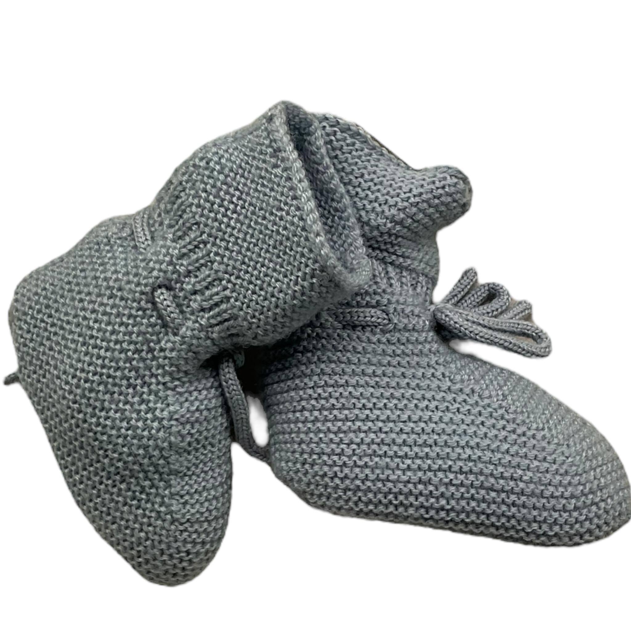 PAZ RODRIGUEZ babbucce tinta unita Azzurro per Neonato 01811710X AZZURRO PAZ RODRIGUEZ