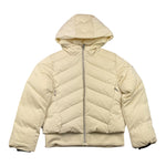 SUNS  giubbino tinta unita con zip e cappuccio Panna per Bambina GBS5359D PANNA SUNS