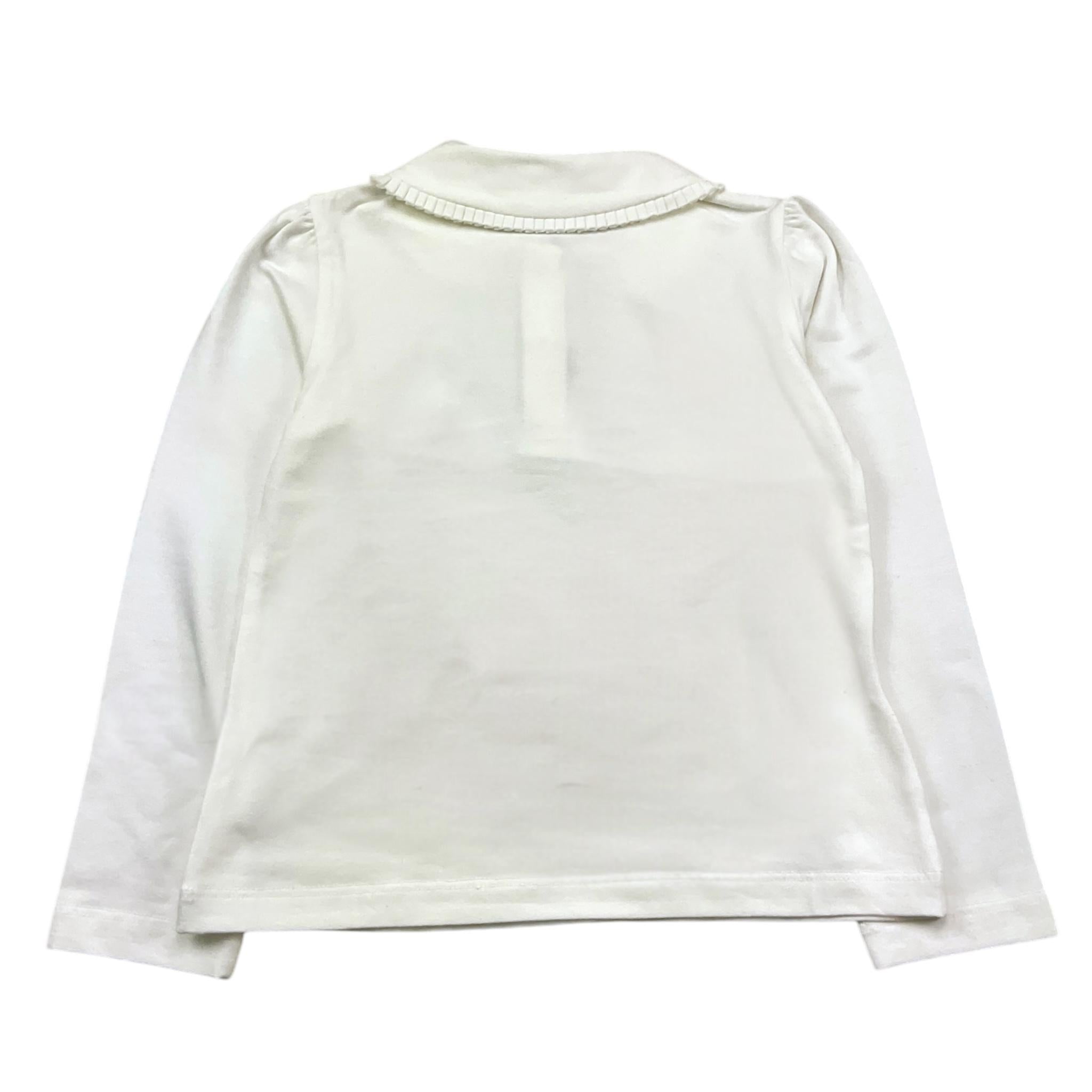 MAYORAL shirt tinta unita con colletto Bianco per Bambina 13133C BIANCO MAYORAL
