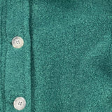 PICCOLA LUDO giubbino modello cappotto tinta unita con bottoni Verde per Bambina BS9WB018 VERDE PICCOLA LUDO