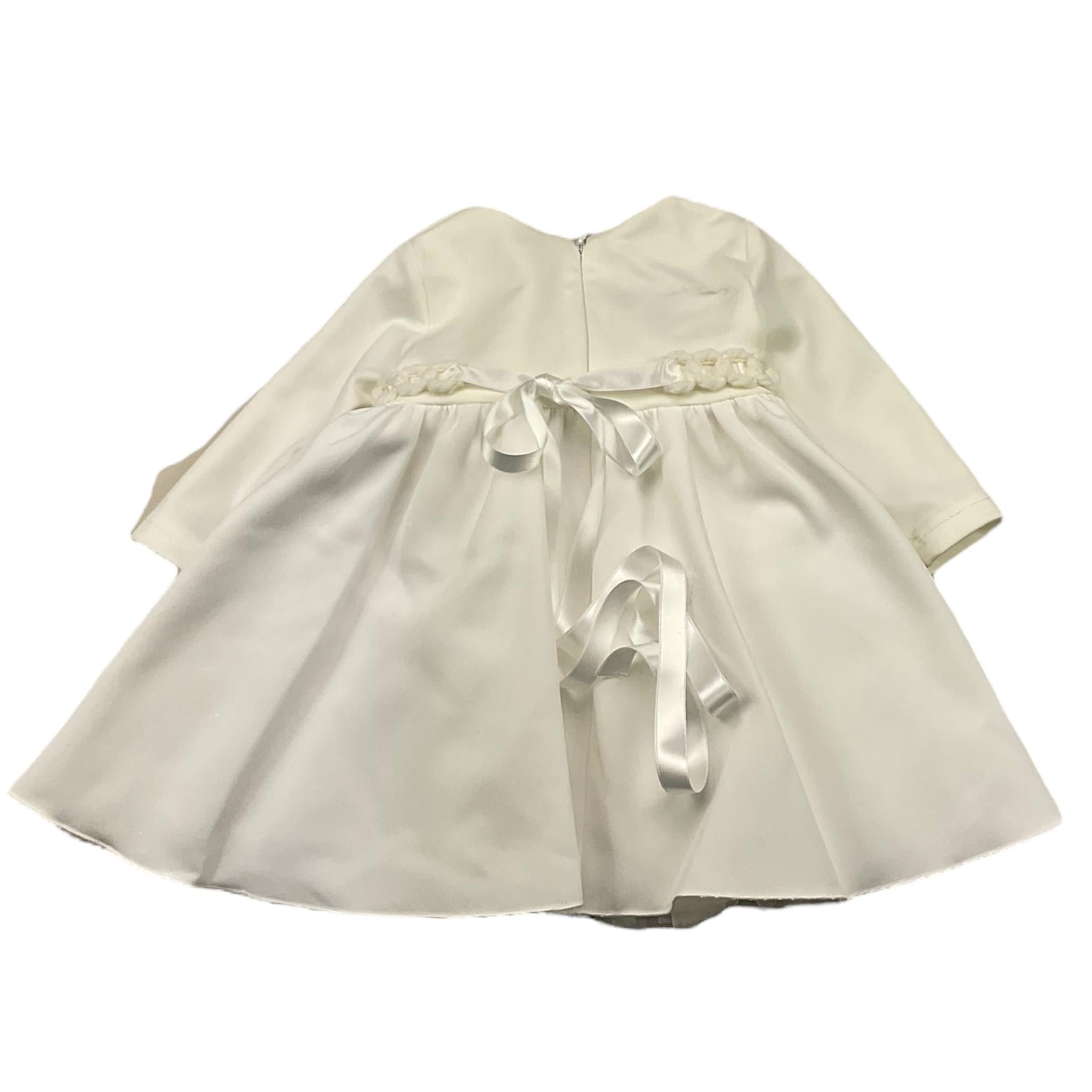 LE BEBE' abito manica lunga tinta unita Panna per Neonata LBG6178 PANNA LE BEBE'