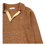 TRUSSARDI polo in maglia tinta unita Arancione per Bambina TBA25040 ARANCIONE TRUSSARDI
