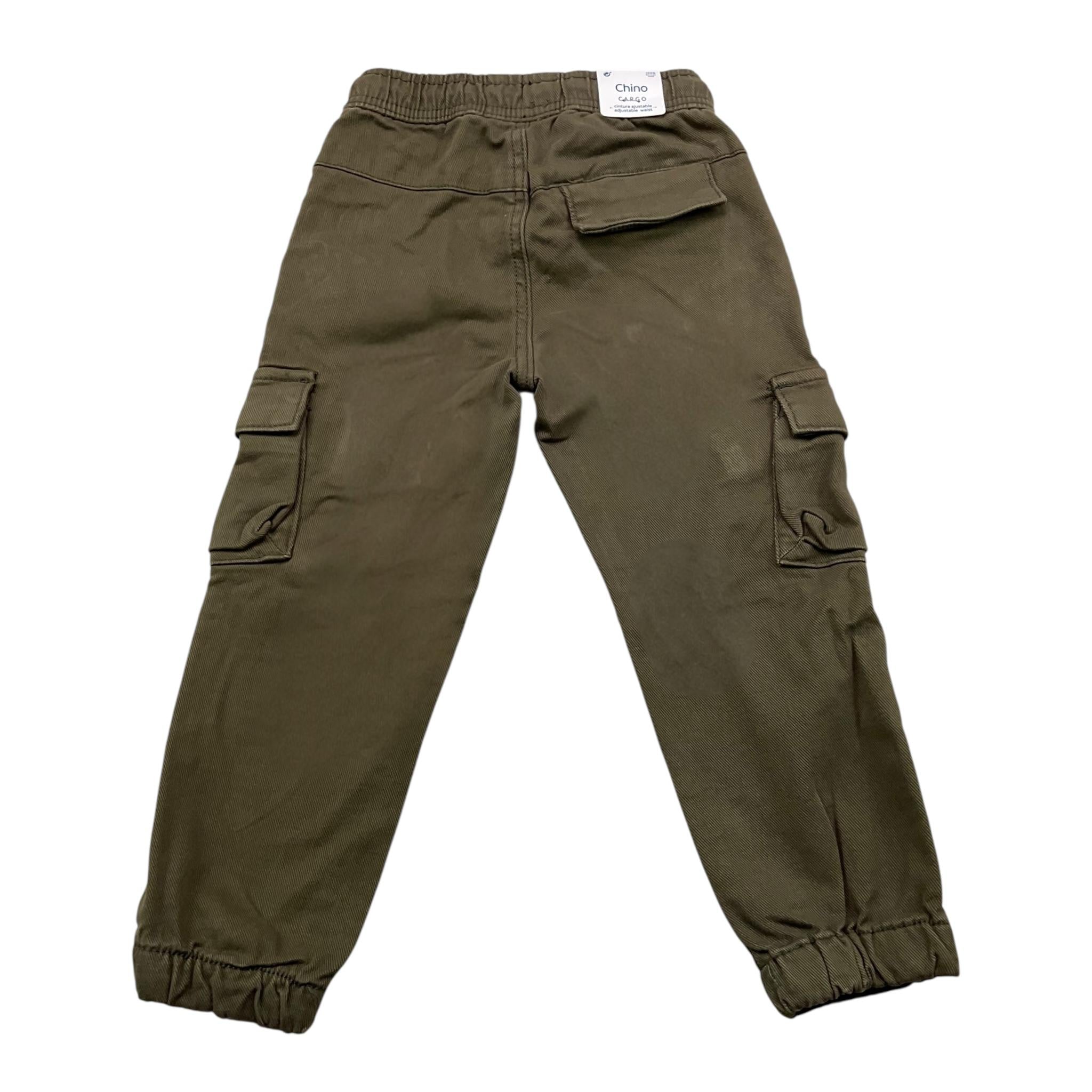MAYORAL pantalone tinta unita con tasconi Verde per Bambino 4537XX VERDE MAYORAL