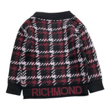 JOHN RICHMOND cardigan tinta unita cn fantasia Nero per Neonato RIA25075CD NERO JOHN RICHMOND