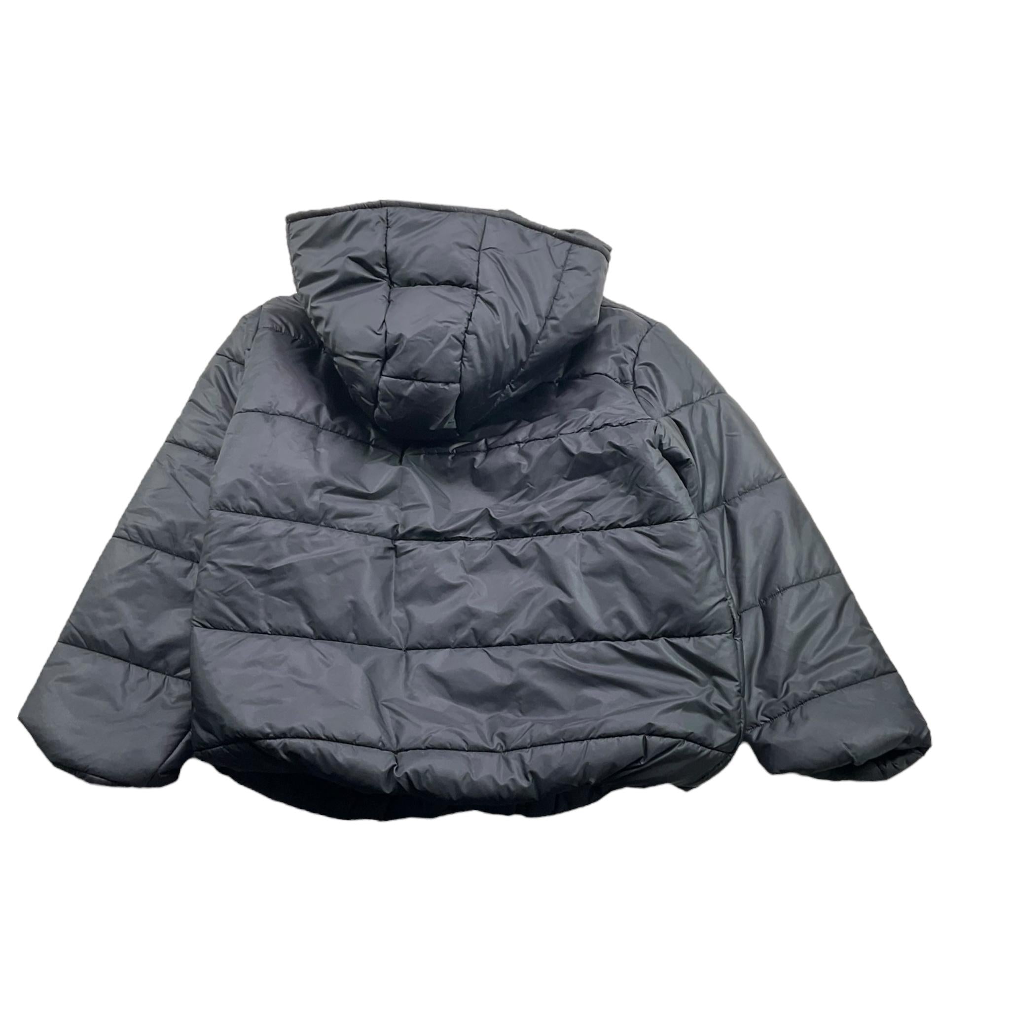 NEVER TOO giubbino tinta unita con zip e cappuccio Nero per Bambino NT1511R NERO NEVER TOO