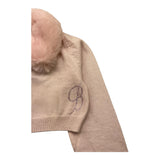 MISS BLUMARINE coprispalle tinta unita con colletto Rosa per Bambina IF3126J ROSA MISS BLUMARINE