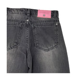 JOHN RICHMOND jeans tinta unita con girovita regolabile Nero per Bambina RGA25067 NERO JOHN RICHMOND