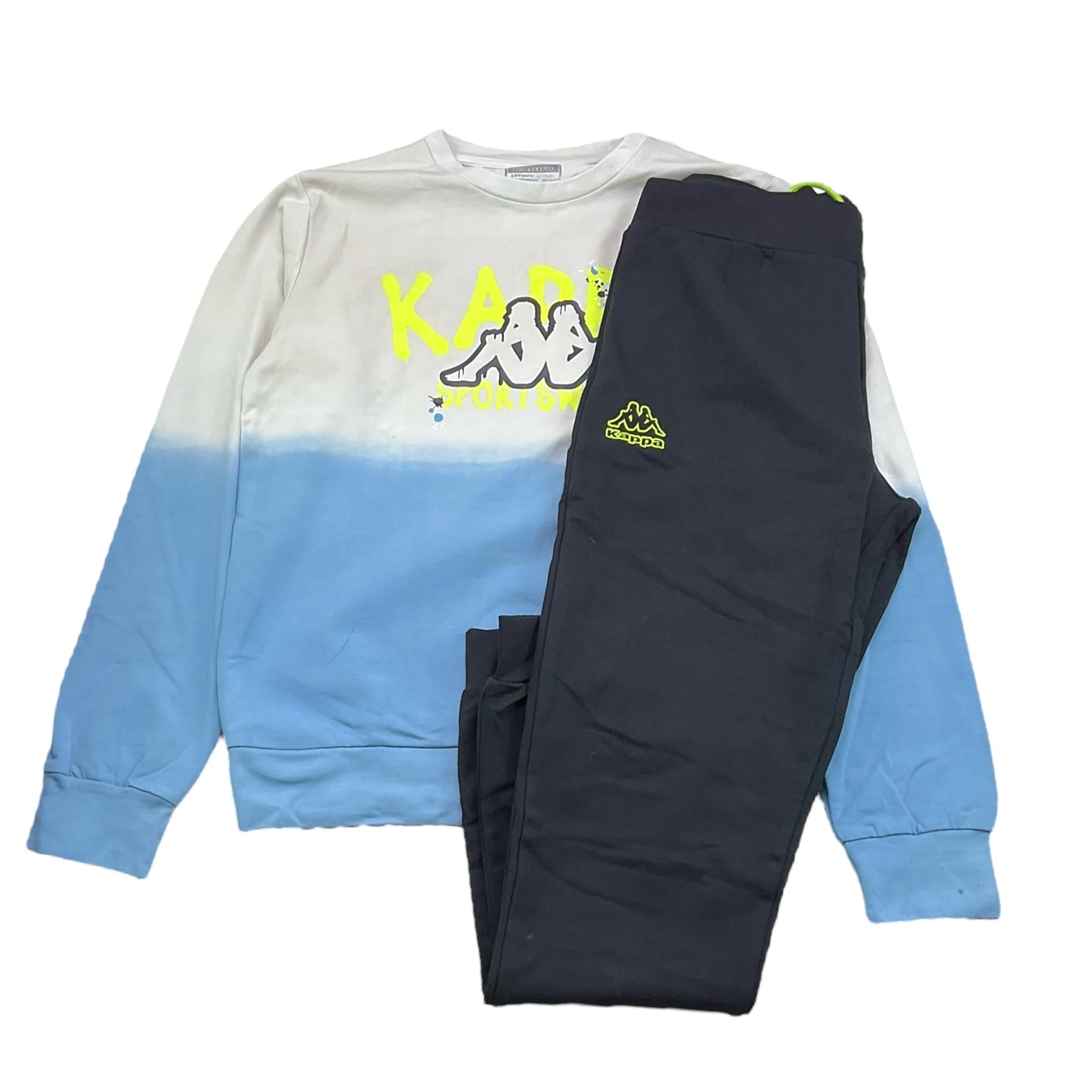 KAPPA completo 2pz felpa-pantalone con fantasia Multicolor per Bambino SHADOW MULTICOLOR KAPPA
