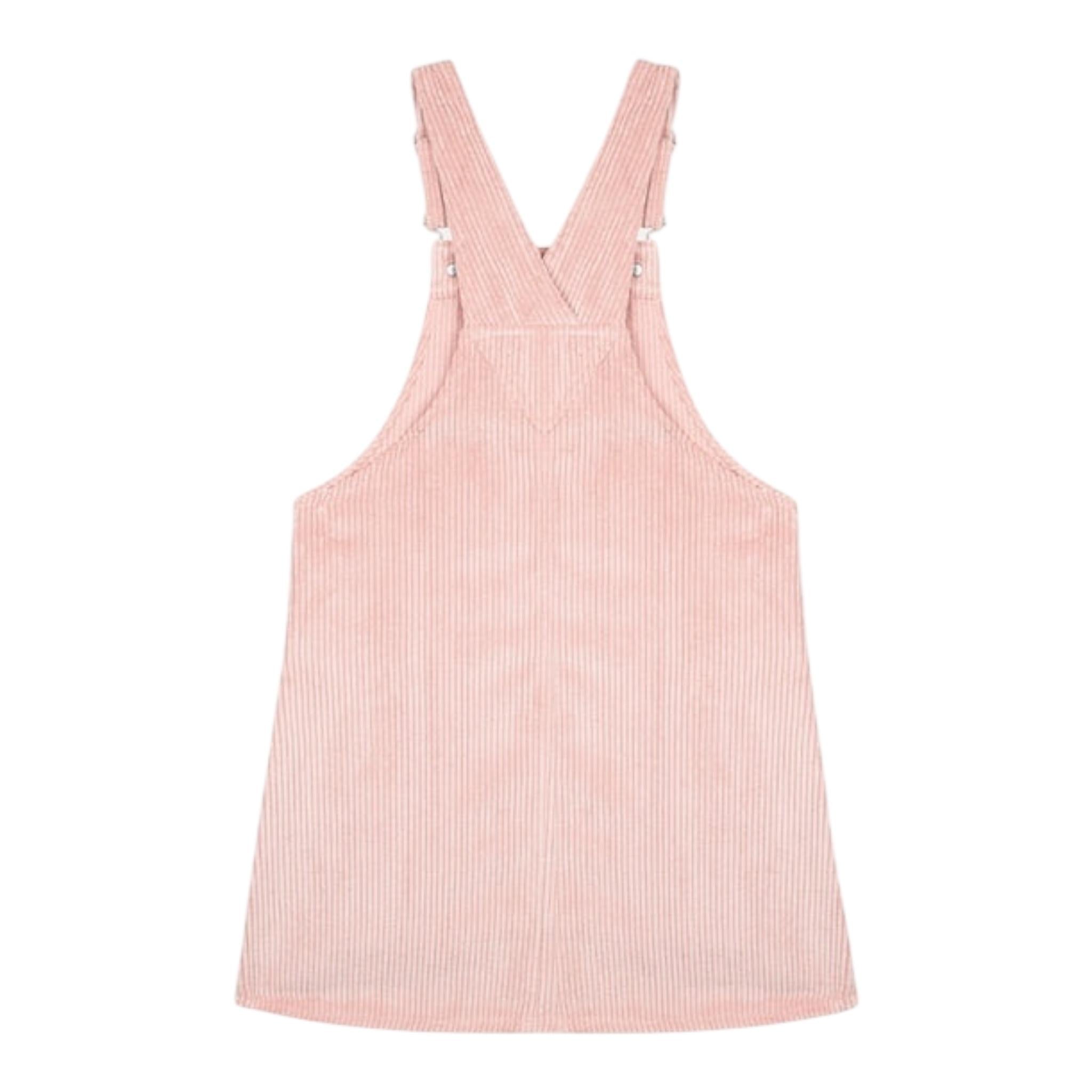 SAINT BARTH salopette tinta unita con taschino fantasia fiori Rosa per Bambina TEC0001 ROSA SAINT BARTH