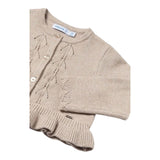 MAYORAL cardigan tinta unita traforato Oro per Neonata 2326 ORO MAYORAL