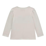 GUESS shirt girocollo tinta unita con stampa Bianco per Neonata A4BI01J1314 BIANCO GUESS