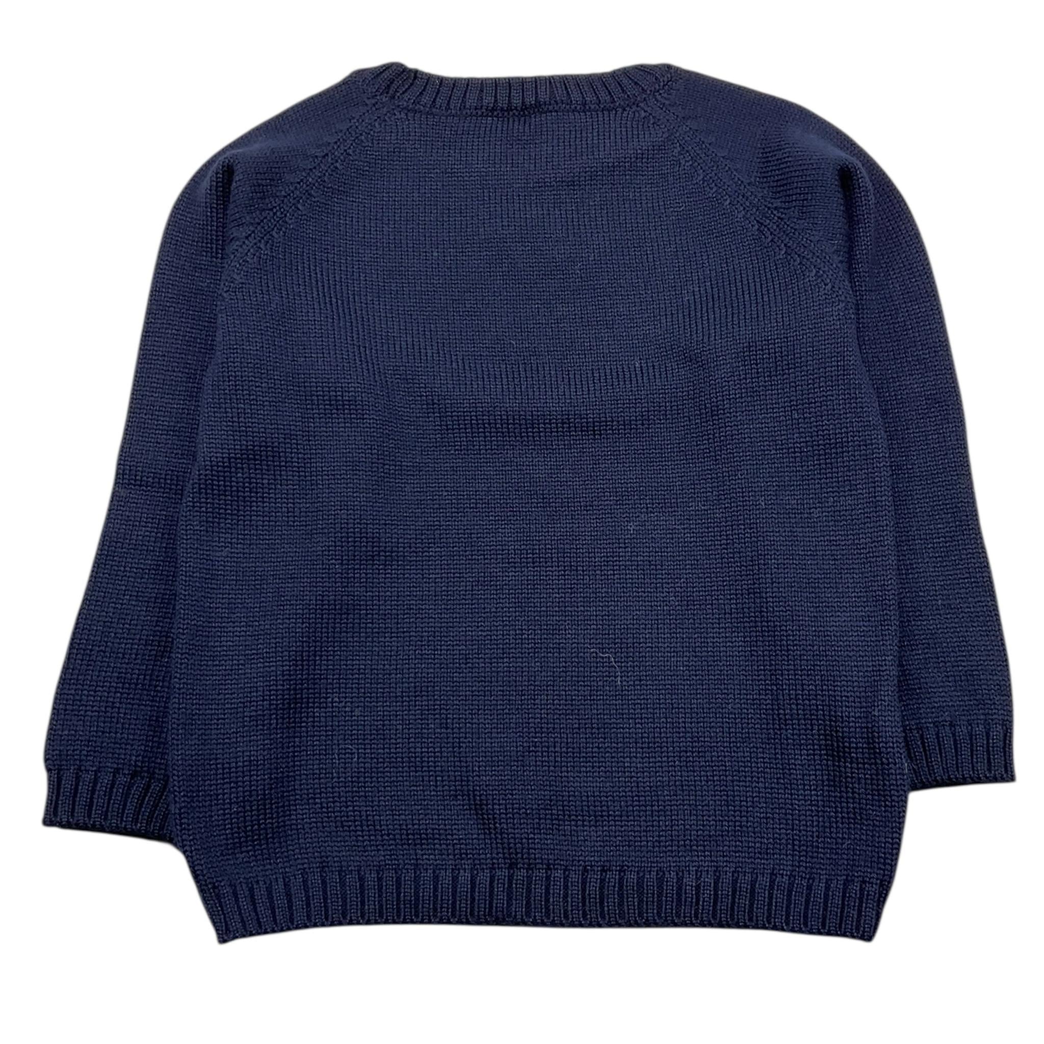 LITTLE BEAR maglia girocollo tinta unita Blu per Bambino 5140 BLU LITTLE BEAR