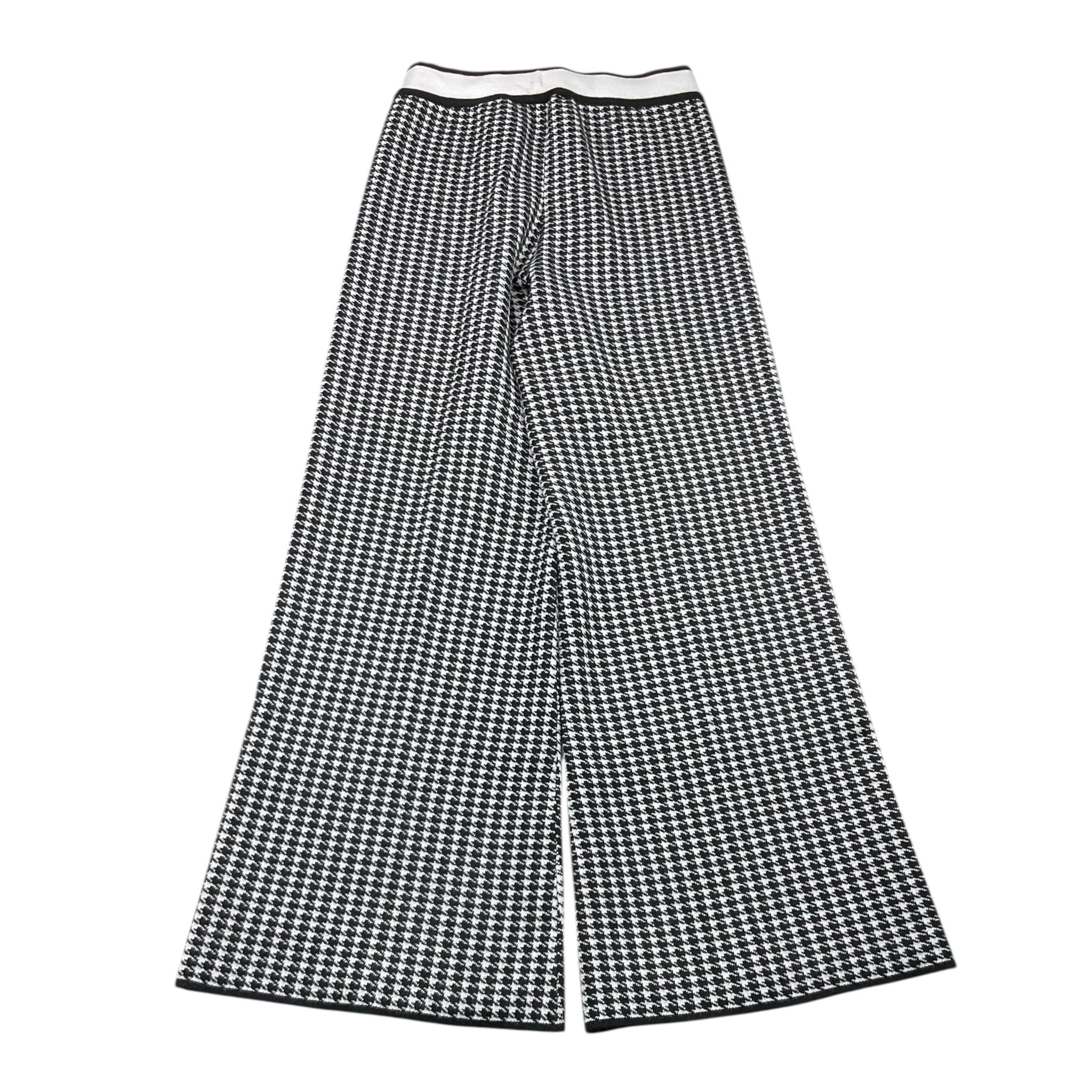 TWINSET pantalne modello a palazzo bicolore con fantasia Bianco/nero per Bambina 242GJ3102 BIANCO/NERO TWINSET