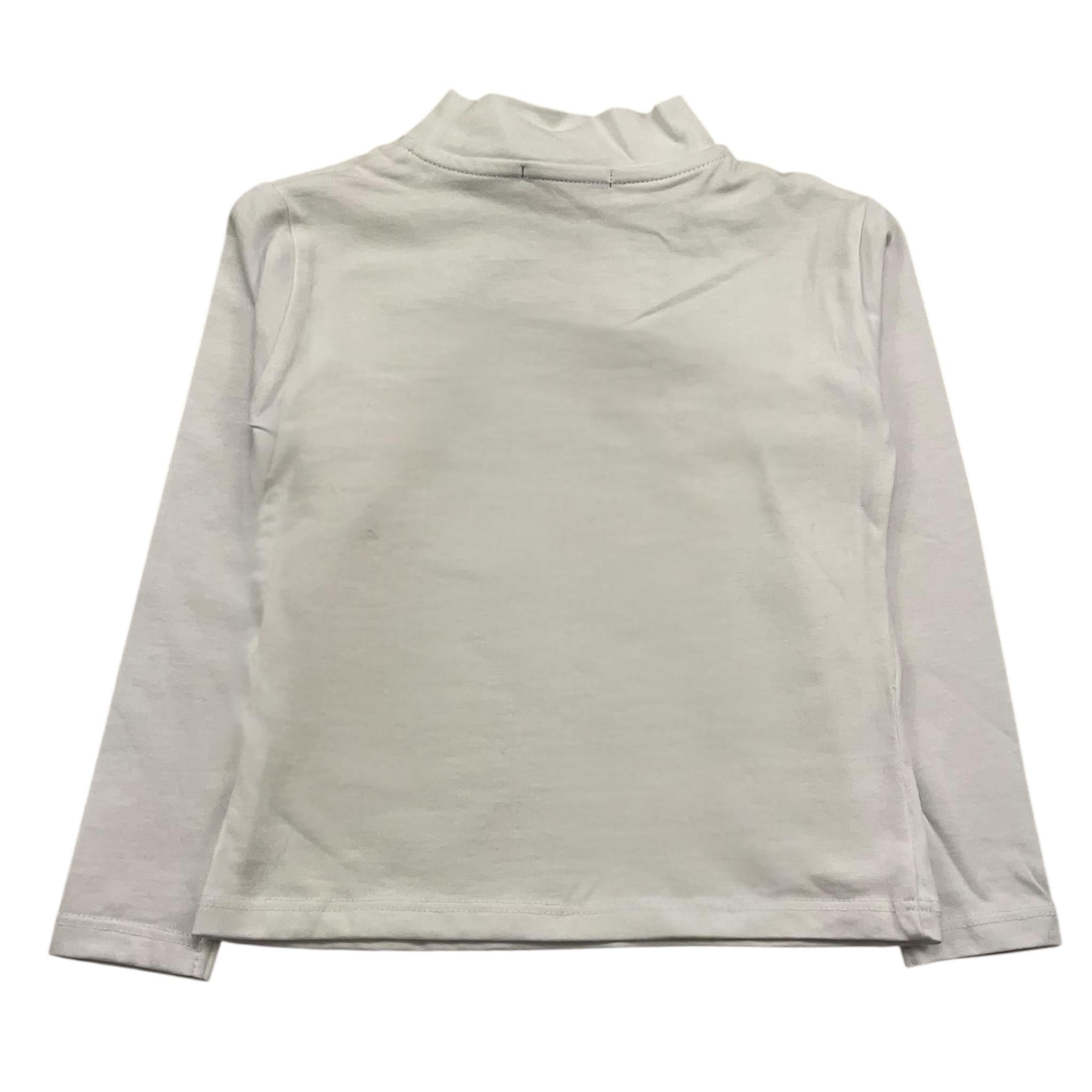 FUN & FUN shirt girocollo tinta unita con logo Bianco per Bambina FJTS00025 BIANCO FUN & FUN