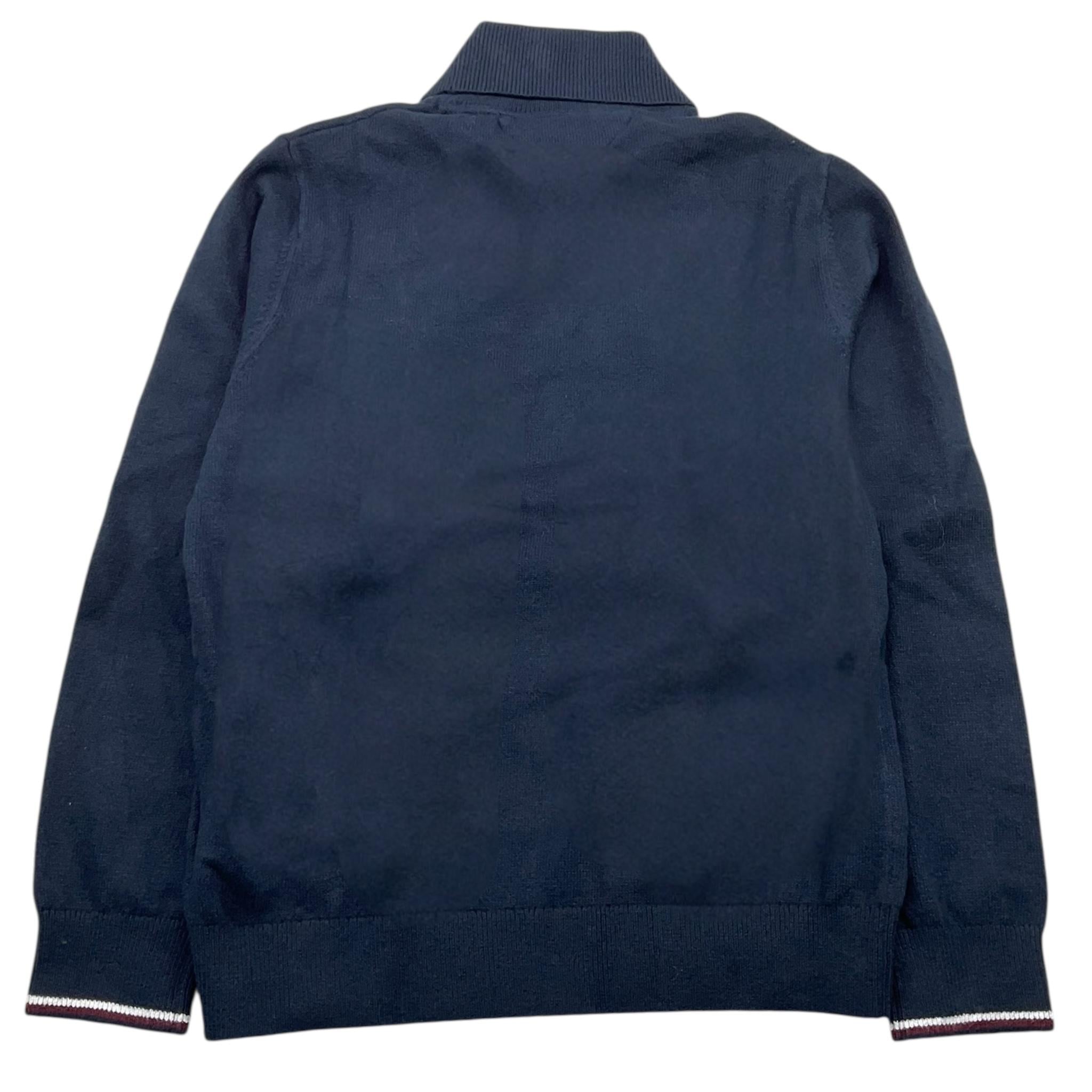 TOMMY HILFIGER maglia tinta unita collo alto Blu per Bambino KB0KB09248 BLU TOMMY HILFIGER