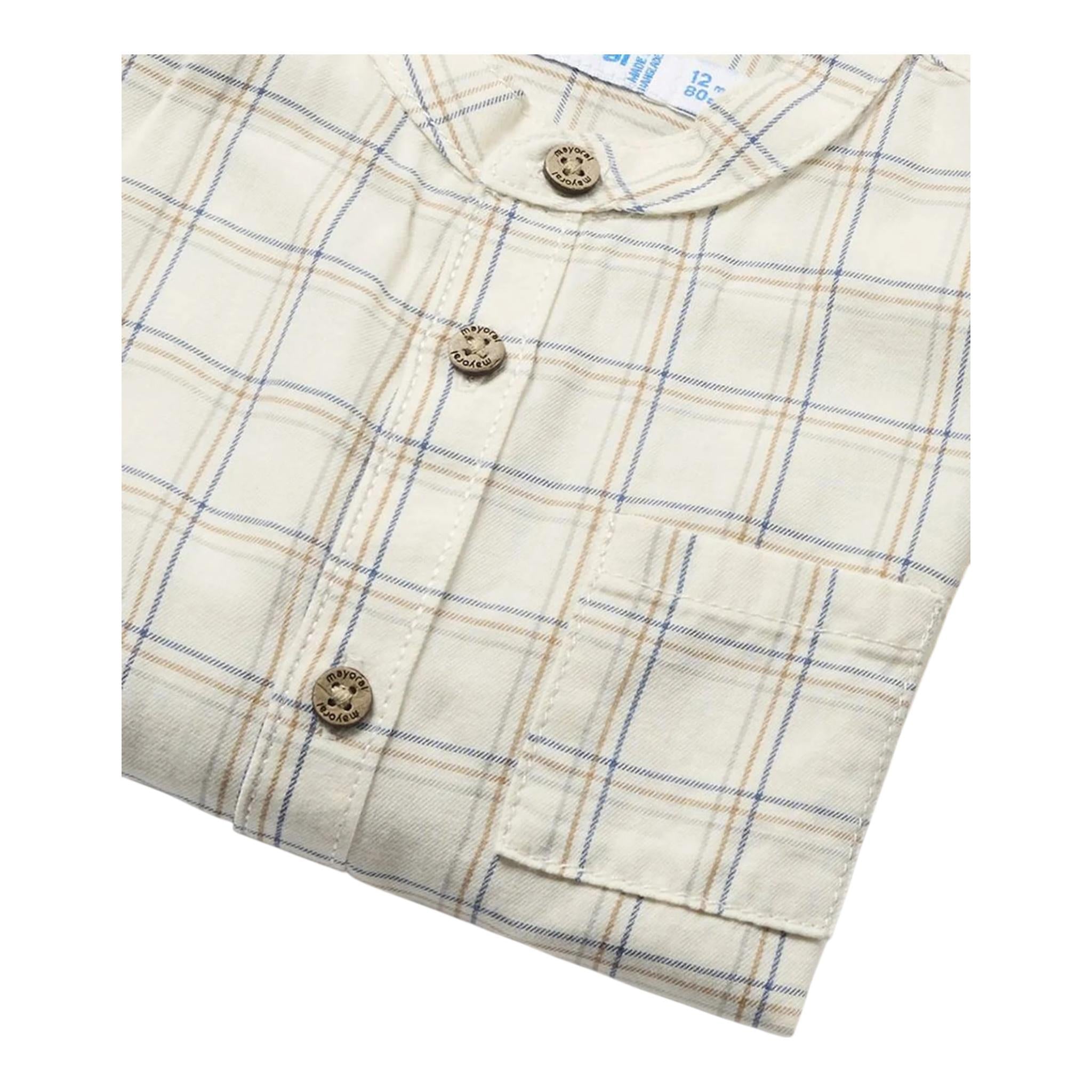 MAYORAL completo 2 pezzi camicia-pantalone Beige per Neonato 2545 BEIGE MAYORAL