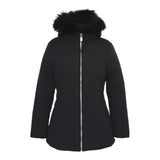 YES ZEE giubbino tinta unita con zip e cappuccio Nero per Bambina 3082 NERO YES ZEE