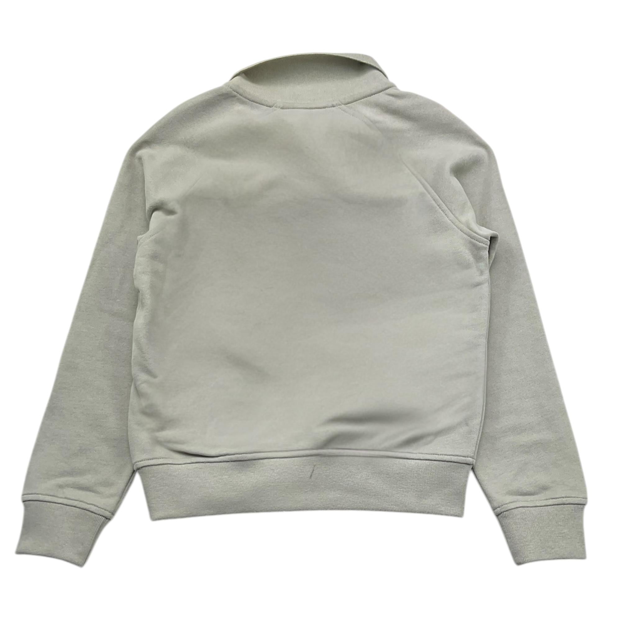 K-WAY felpa con colletto tinta unita con stampa Verde per Bambino K5134CW VERDE K-WAY