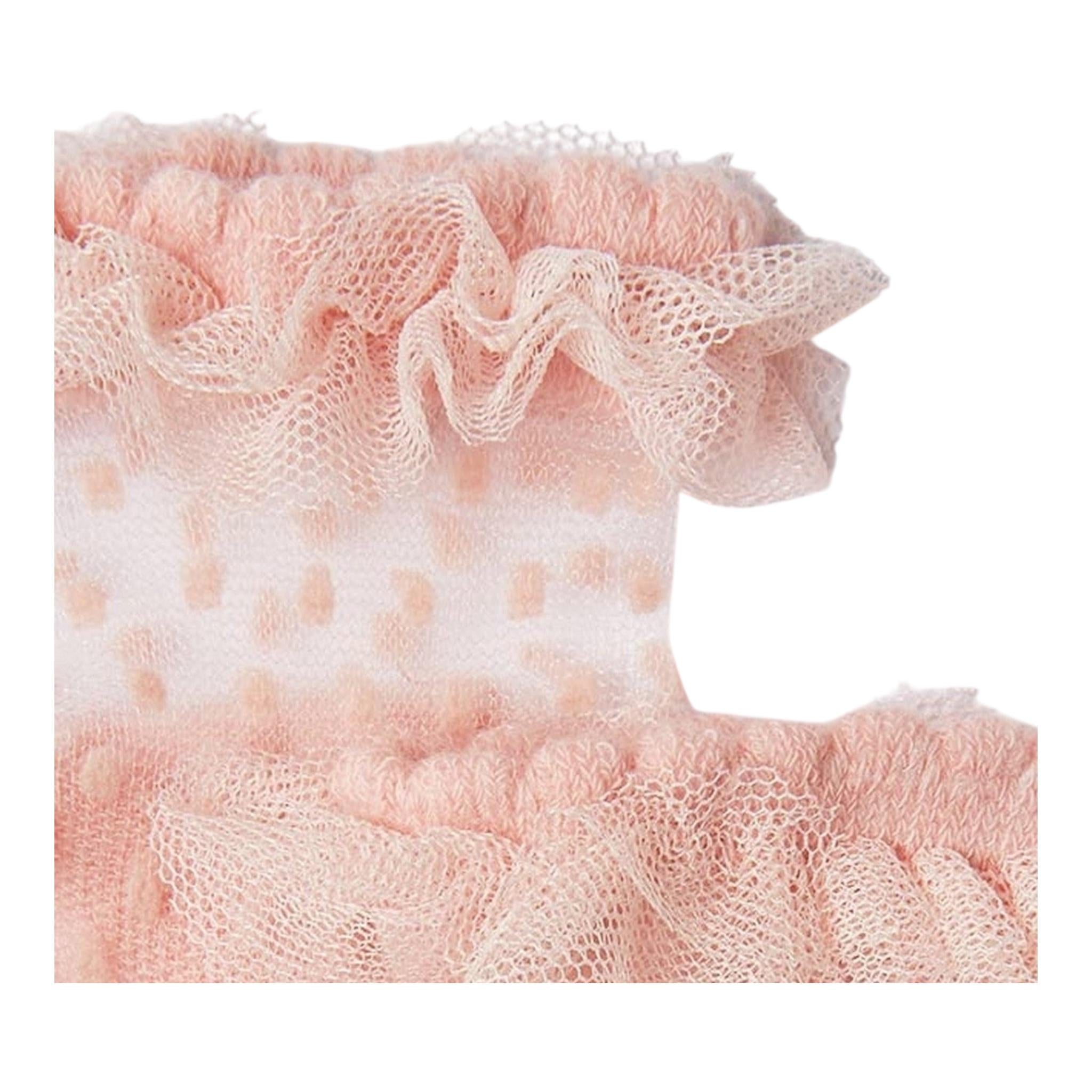MAYORAL calzini tinta unita con tulle Rosa per Neonata 9479 ROSA MAYORAL