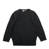 PAOLO PECORA maglia girocollo tinta unita Nero per Bambino PP3756 NERO PAOLO PECORA