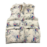 K-WAY giubbino tinta unita con zip smanicato Bianco per Bambino K5135SW BIANCO K-WAY