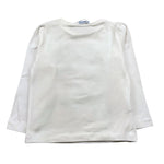 MAYORAL shirt girocollo tinta unita cn stampa in contrasto Bianco per Neonata 4067NX BIANCO MAYORAL