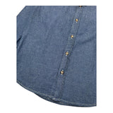 NUPKEET camicia manica lunga tinta unita Blu per Bambino 34NK539 BLU NUPKEET
