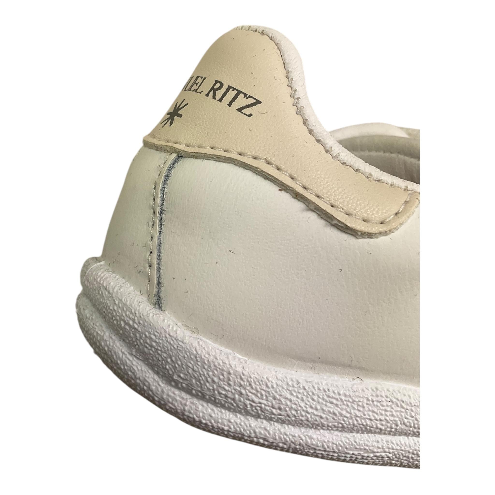 MANUEL RITZ sneakers tinta unita con lacci Panna per Bambino MR2518J PANNA MANUEL RITZ