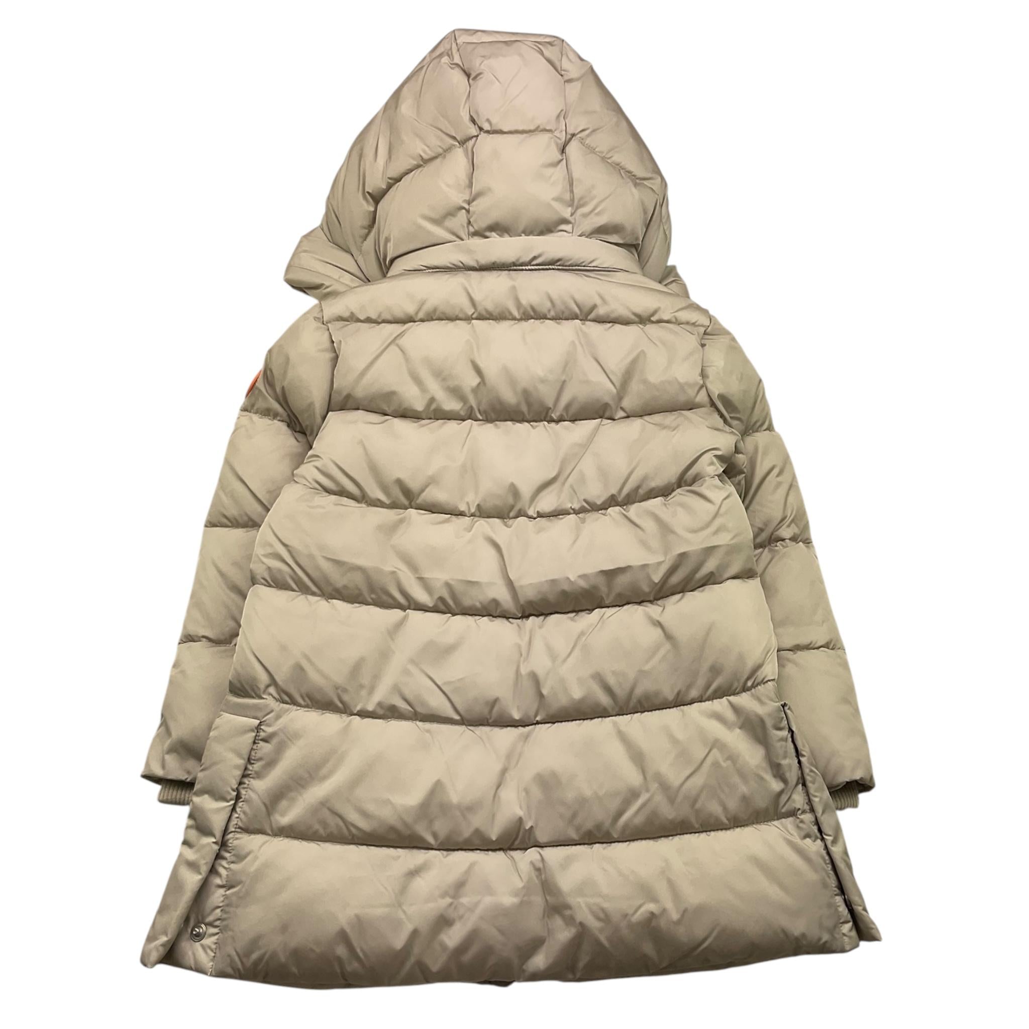 SAVE THE DUCK giubbino tinta unita con cappuccio Beige per Bambino J40270G BEIGE SAVE THE DUCK