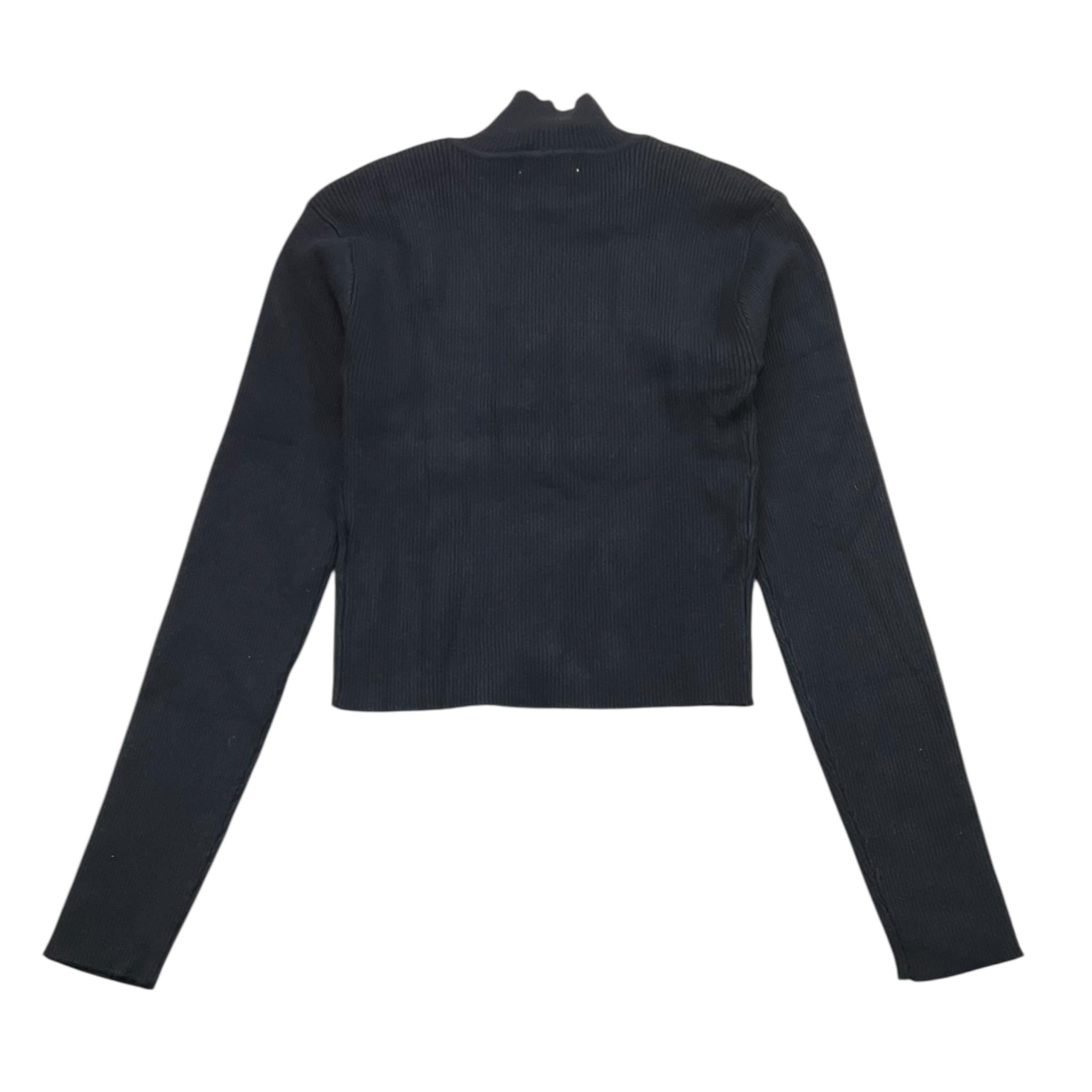 MET giubbino tinta unita con zip Nero per Bambina ME536X NERO MET