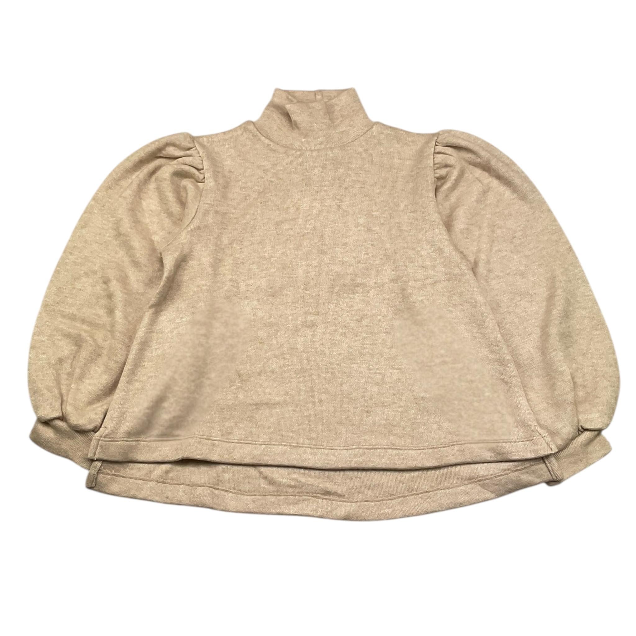MARIUCCIA maglia collo alto tinta unita Beige per Bambina MBFW23C273 BEIGE MARIUCCIA