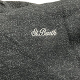 SAINT BARTH felpa tinta unita con cappuccio Nero per Bambina MINDY NERO SAINT BARTH