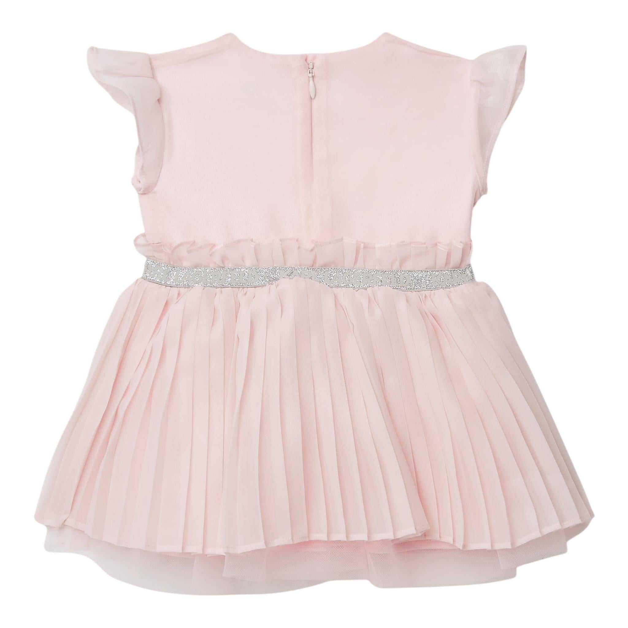 KARL LAGERFELD abito mezza manica tinta unita Rosa per Bambina Z30279J ROSA KARL LAGERFELD