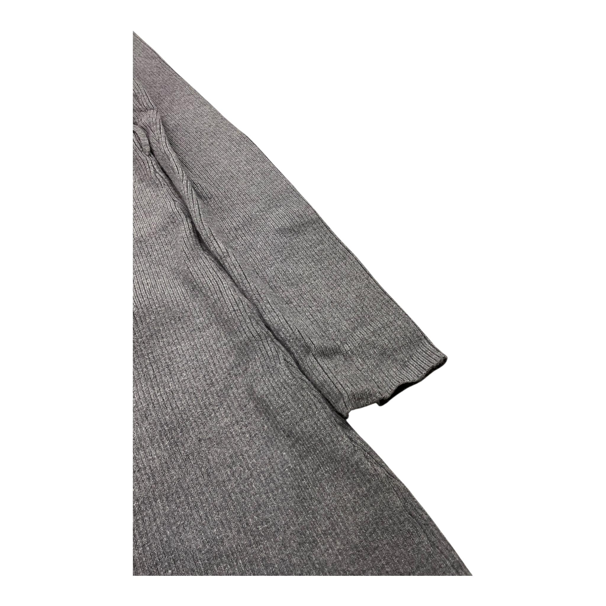 MISS EBITA abito tinta unita mezzo collo in maglia Grigio per Bambina 243060G GRIGIO MISS EBITA