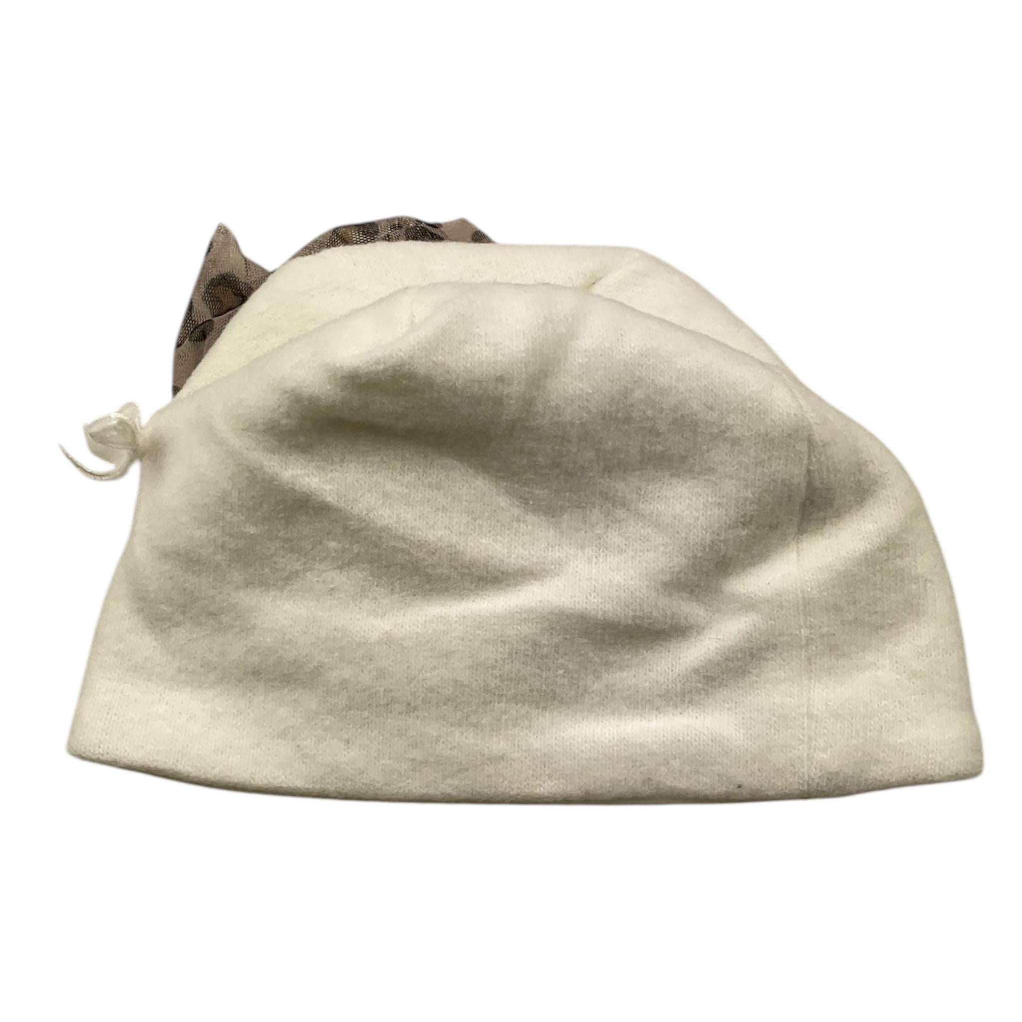 LE BEBE' cappello tinta unita cn fiocco Panna per Neonata LBG6102 PANNA LE BEBE'