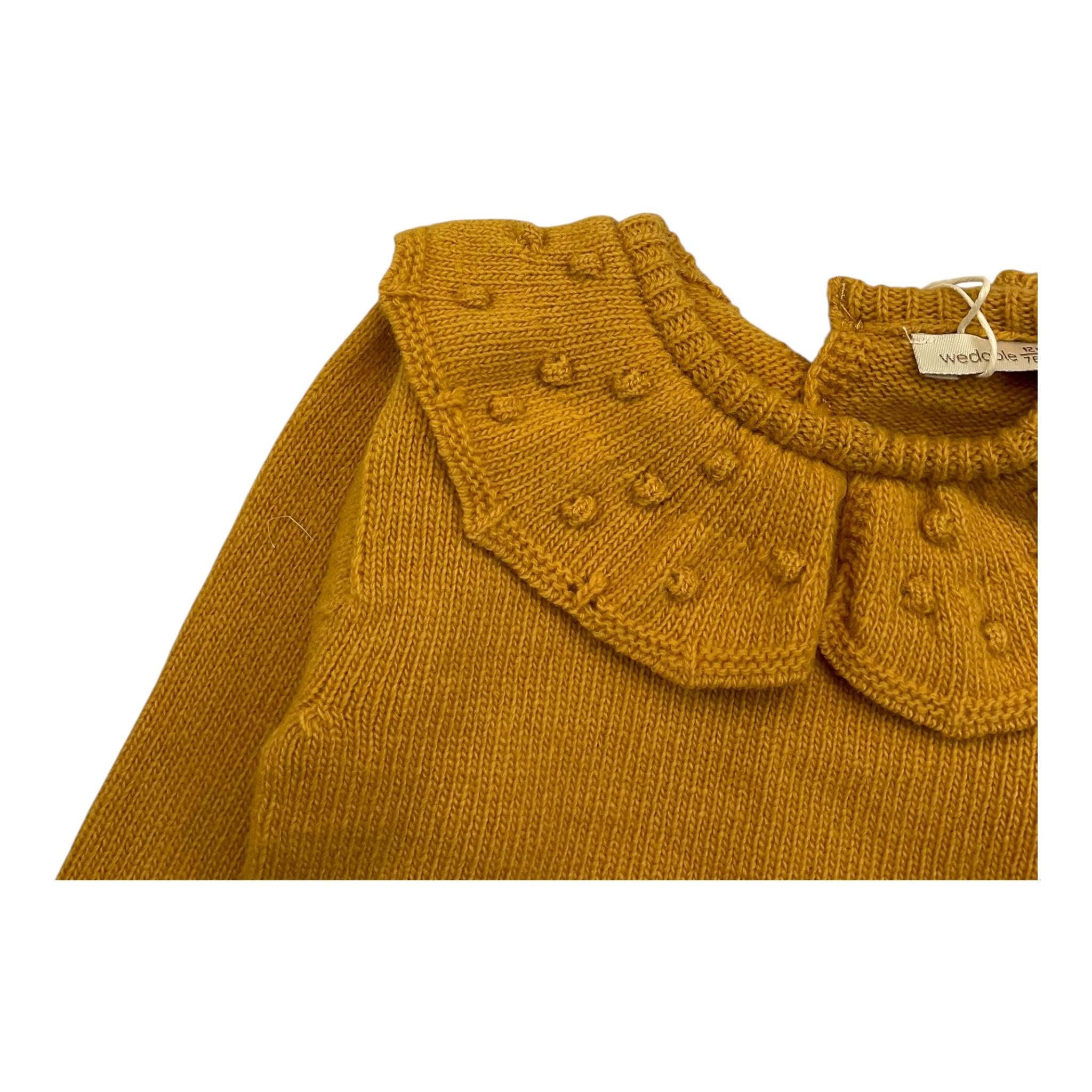 WEDOBLE maglia tinta unita con clletto Giallo per Neonato I24067301 GIALLO WEDOBLE