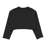 PHILOSOPHY shirt girocollo tinta unita con logo Nero per Bambina PFFE003 NERO PHILOSOPHY