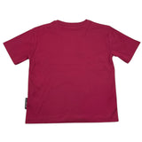 JOHN RICHMOND t-shirt girocollo tinta unita con stampa logo Bordeaux per Bambina RGA25094TS BORDEAUX JOHN RICHMOND