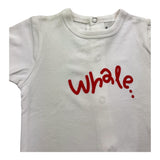 BABYBOL t.shirt mezza manica tinta unita cn logo Bianco per Neonato BDBB BIANCO BABYBOL