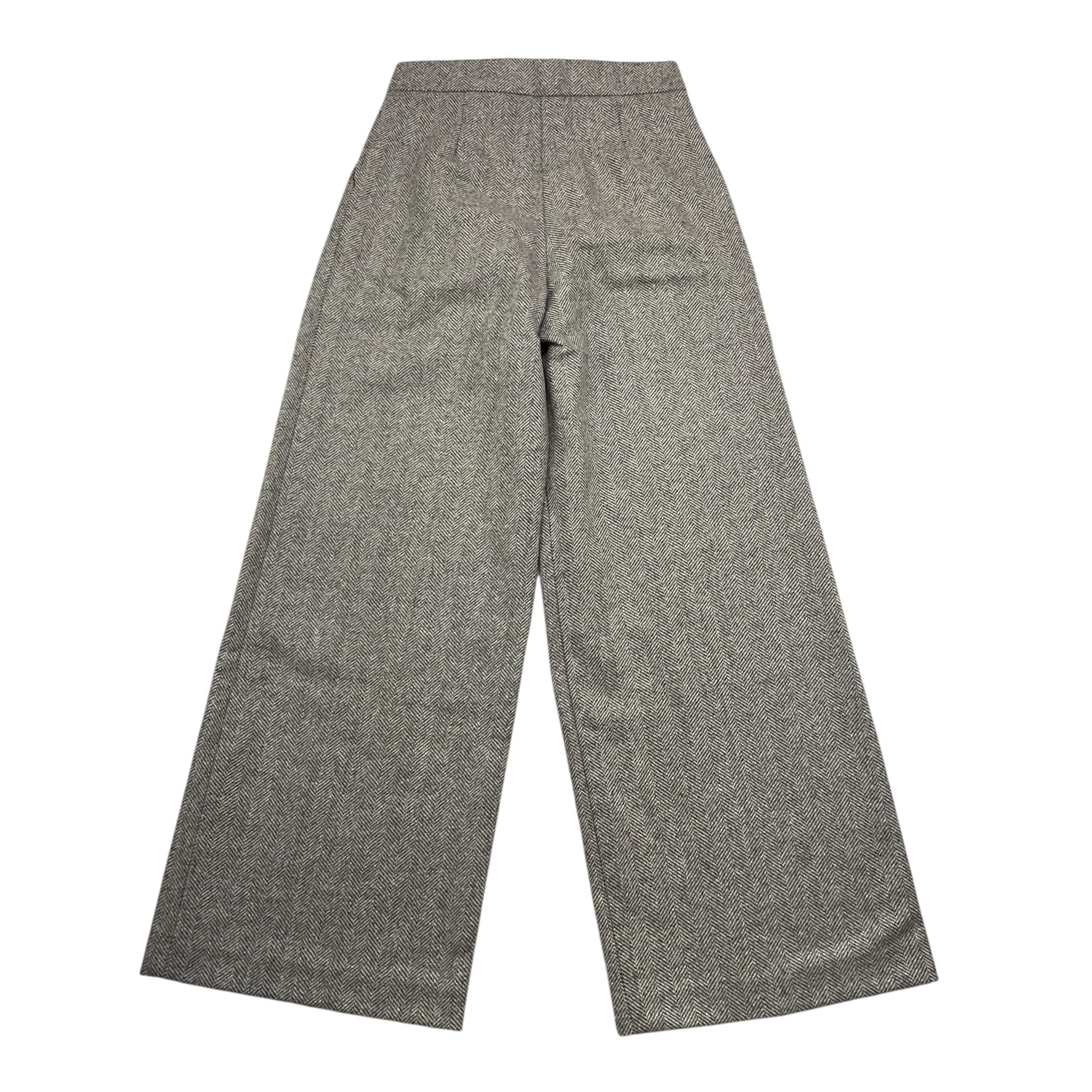 ELISABETTA FRANCHI pantalone tinta unita modello palazzo Grigio per Bambina EFPA248X GRIGIO ELISABETTA FRANCHI