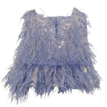 DOU DOU top giromanica tinta unita con applicazioni Lilla per Bambina DV5A42 LILLA DOU DOU