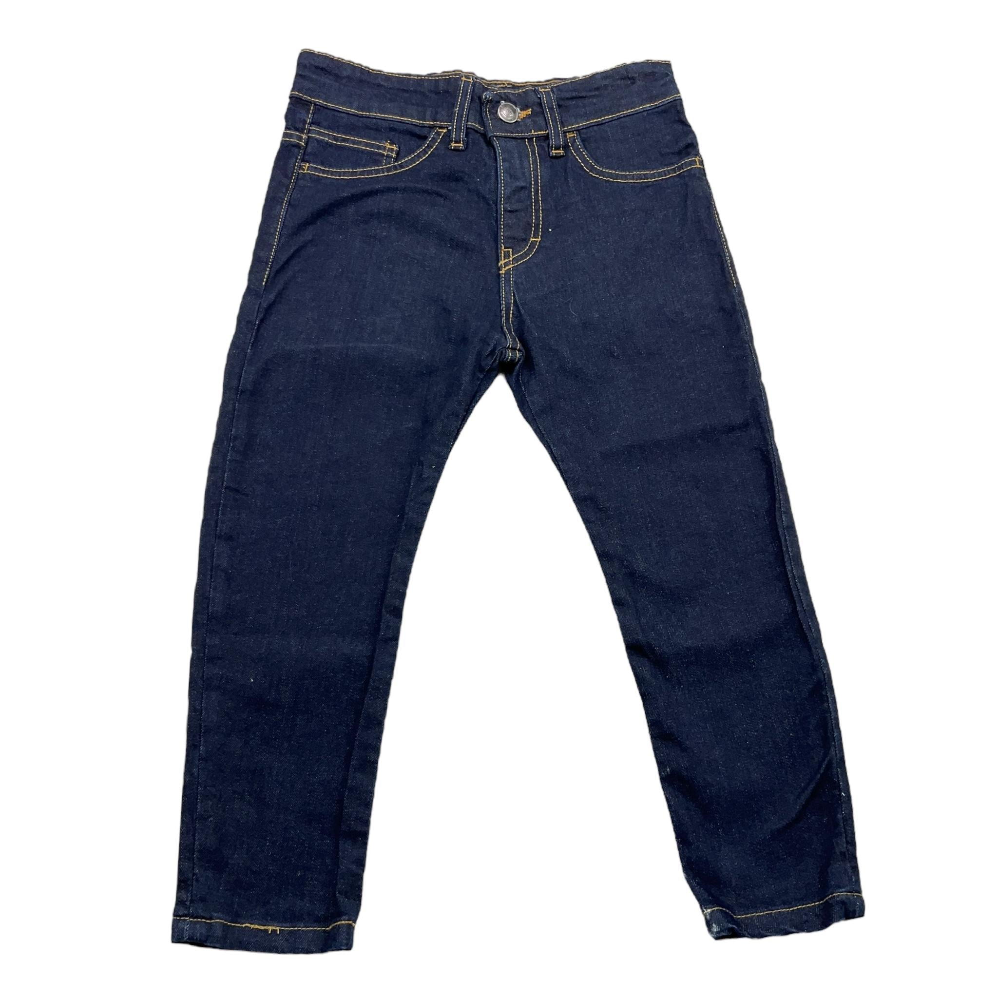RAFFINERIE jeans tinta unita con girovita regolabile Blu per Bambino JSLIM BLU RAFFINERIE