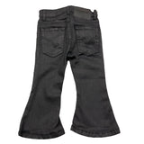 DONDUP pantalone tinta unita modello zampa Nero per Bambina DFPA105 NERO DONDUP