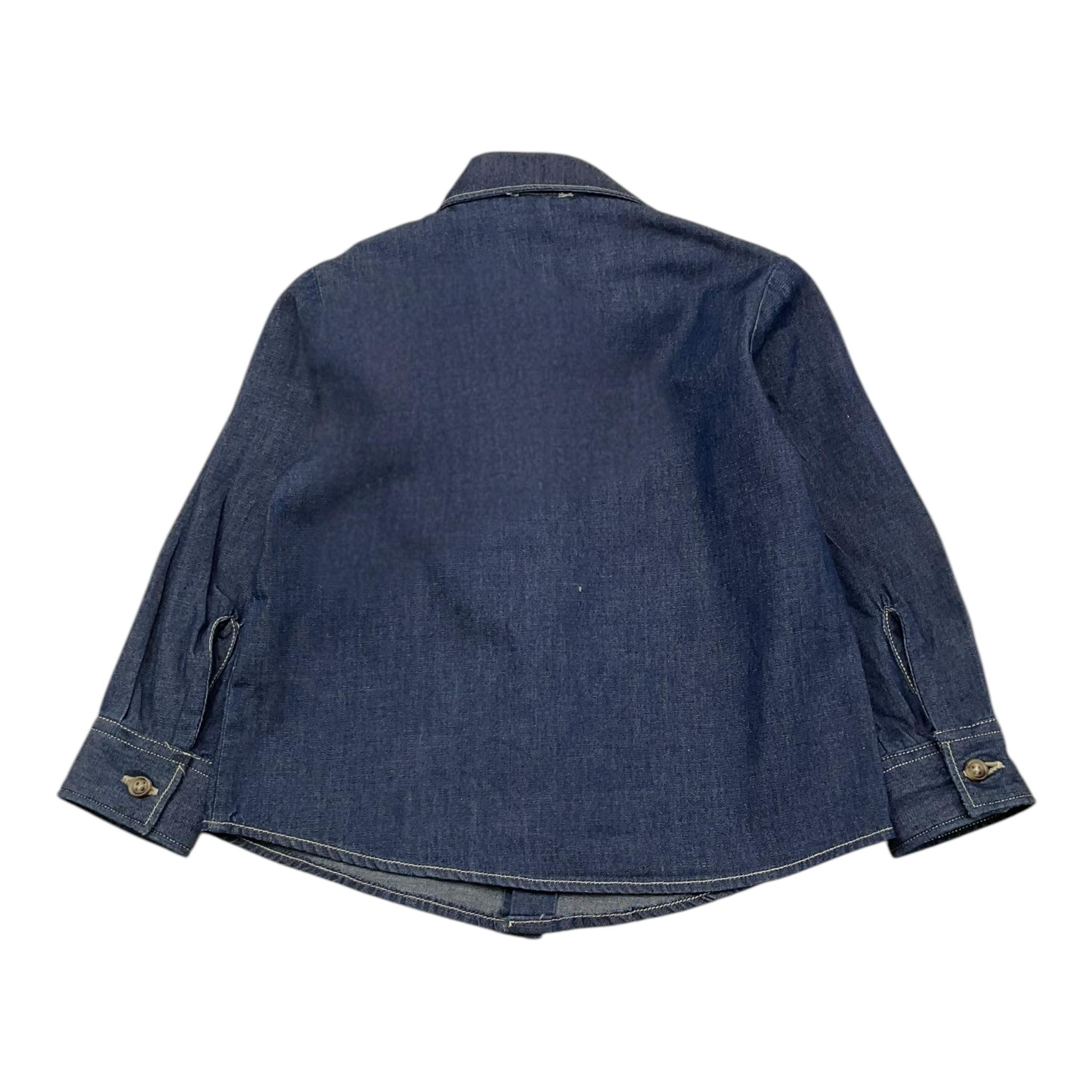 LE BEBE' camicia in denim tinta unita Blu per Neonato LBB5203 BLU LE BEBE'