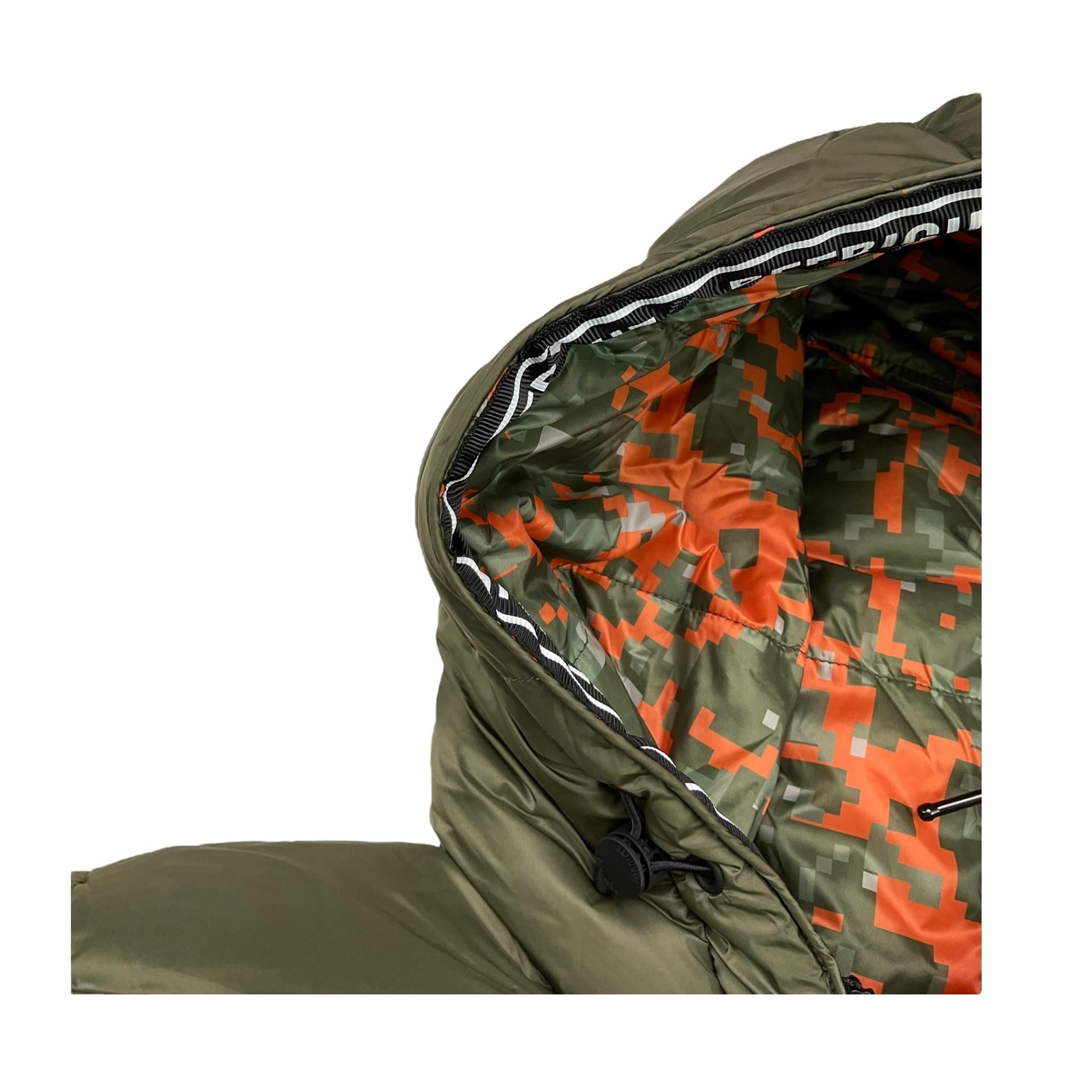 REFRIGUE giubbino tinta unita con cappuccio Verde per Bambino 283100012 VERDE REFRIGUE