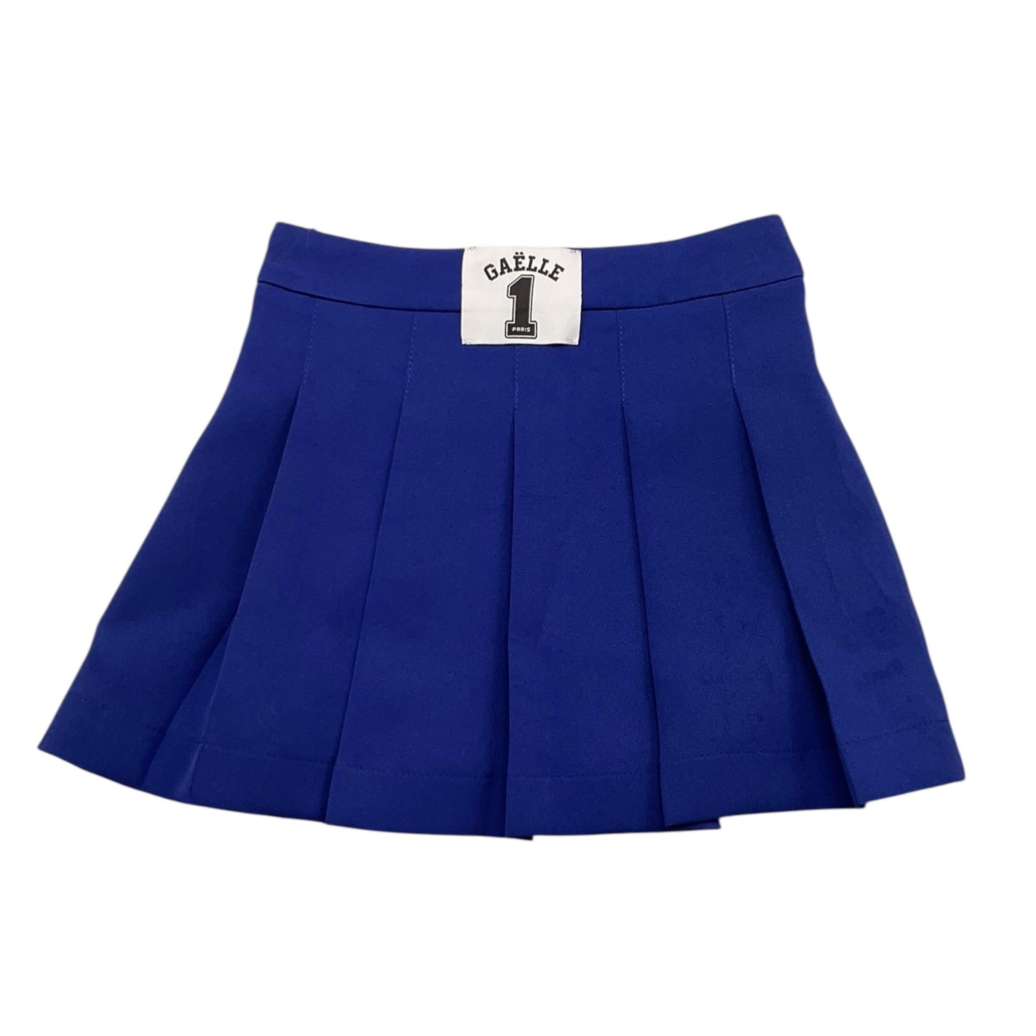 GAELLE gonna tinta unita modello tennis Cobalto per Bambina 2742G00340 COBALTO GAELLE